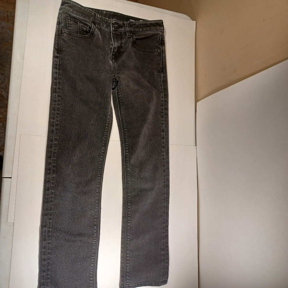 Volcom Vorta by Denim size 26 slim straight black women's jeans